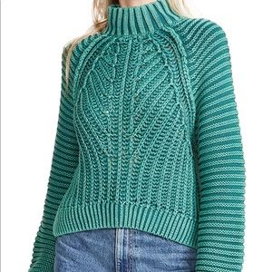 Free People Sweetheart Mock Neck Sweater